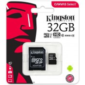 Kingston 32GB MicroSD + SD-Adapter